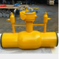 underground buried full weld ball valve for heating supply with patent and competitive price